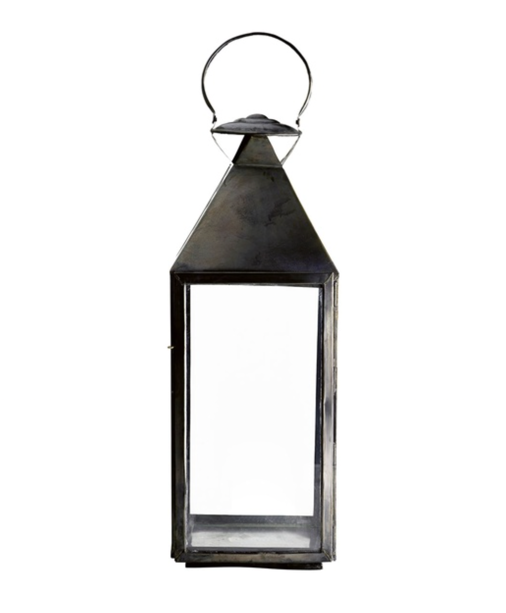 Handmade Oxidized Brass Lantern