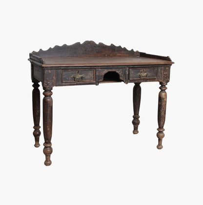 Vintage Carved Dressing Table