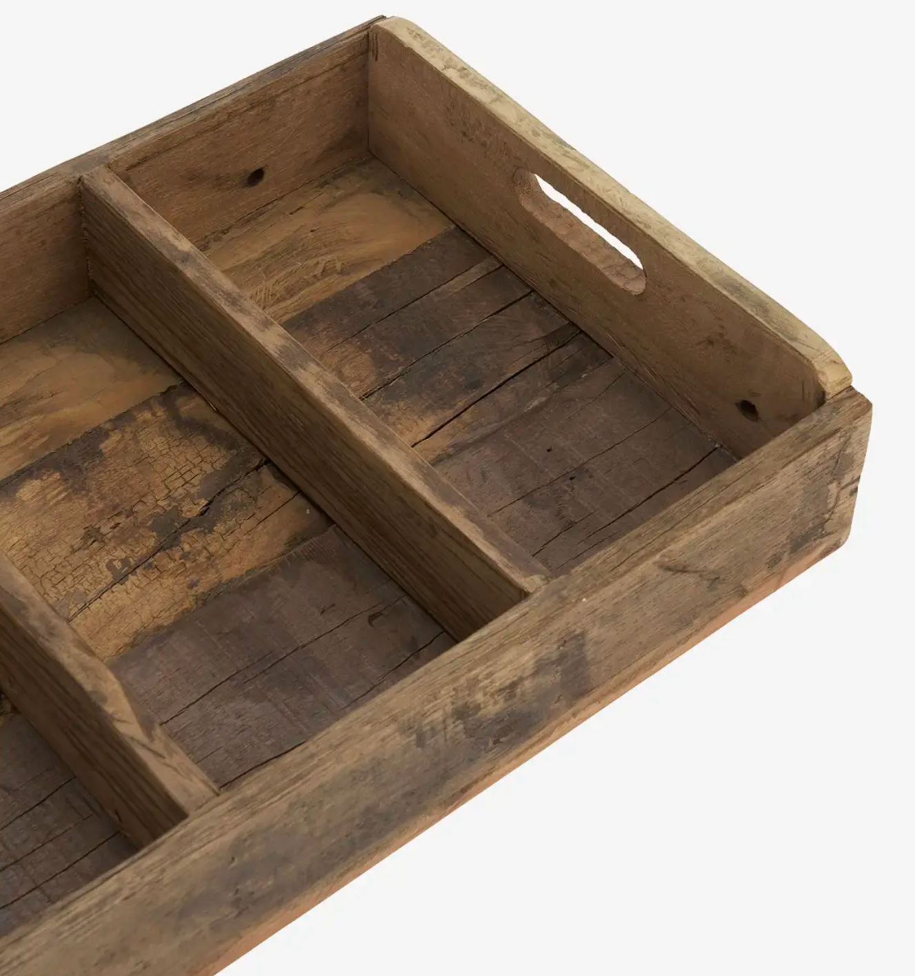 Reclaimed Wood Storage Tray