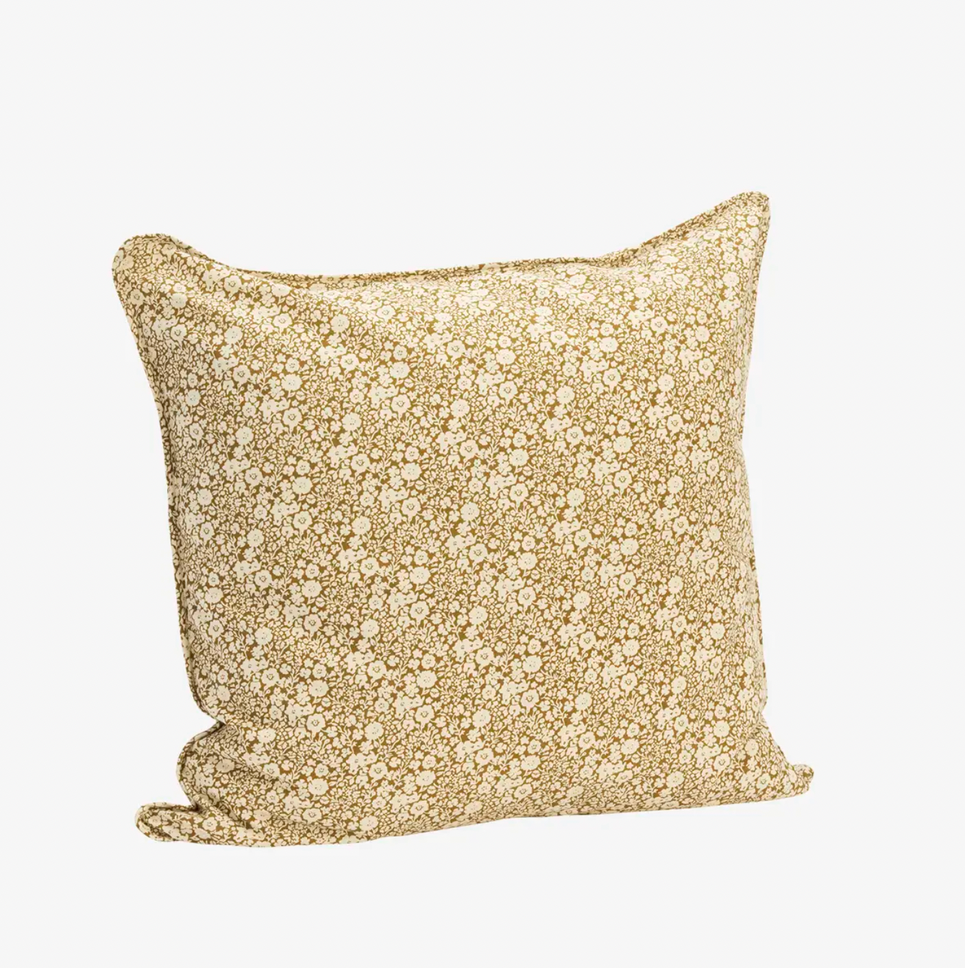 Caramel Floral Cushion
