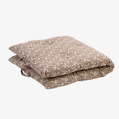 Plum Floral Mattress Cushion