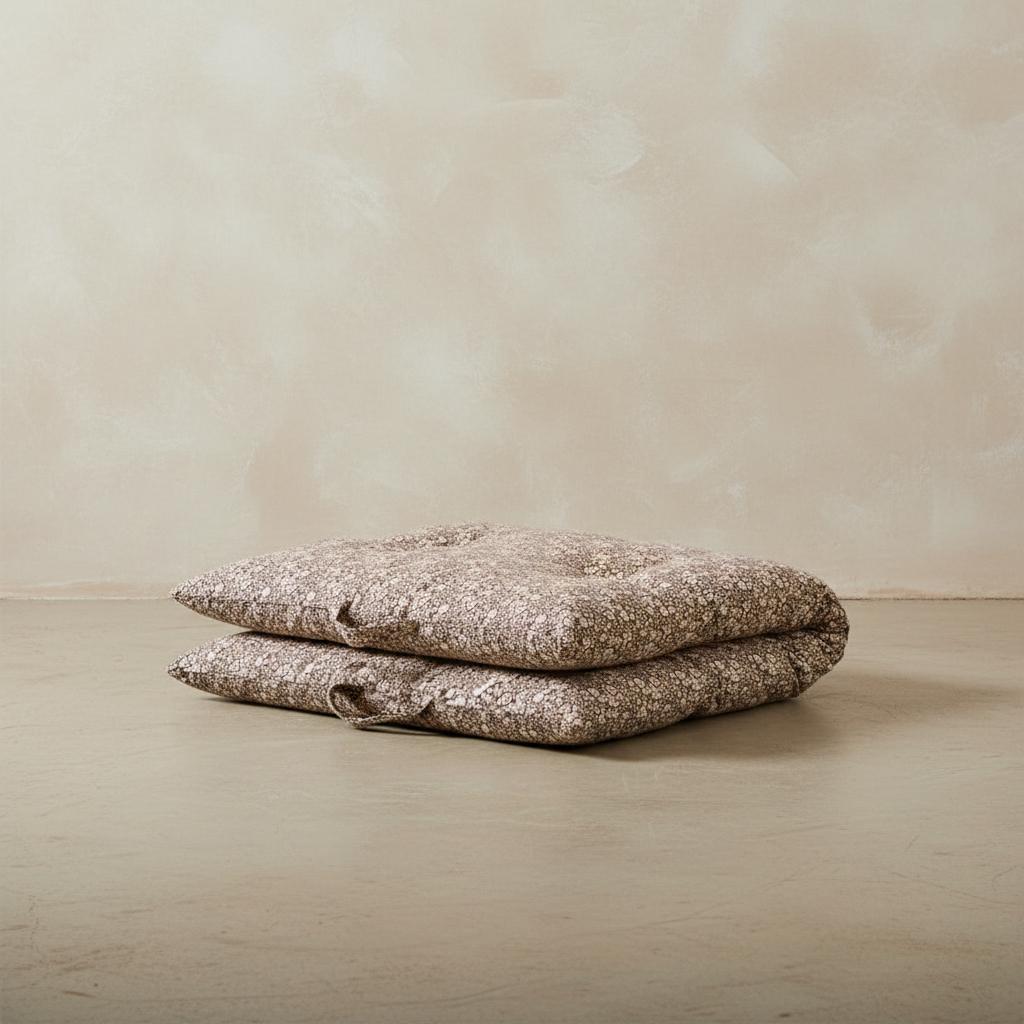 Plum Floral Mattress Cushion