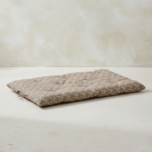 Plum Floral Mattress Cushion