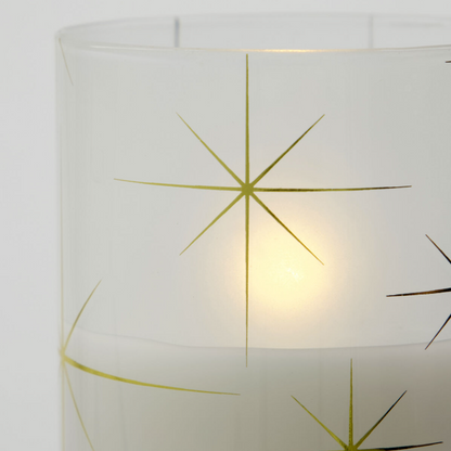 Set of 3 Star LED Candles