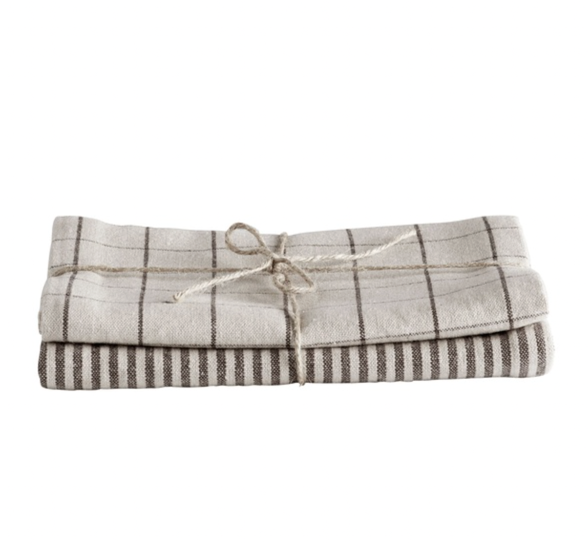 Set of 2 Large Cotton Tea Towels