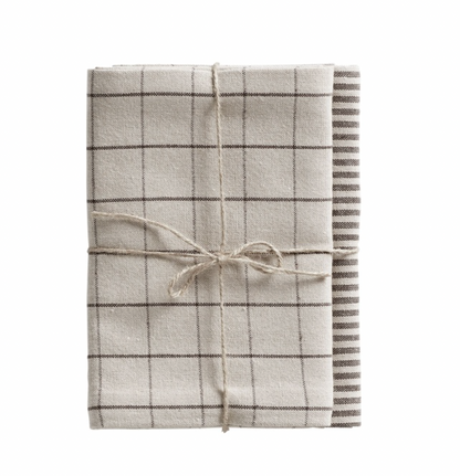 Set of 2 Large Cotton Tea Towels