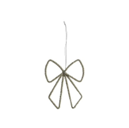 Hanging Glitter Bow