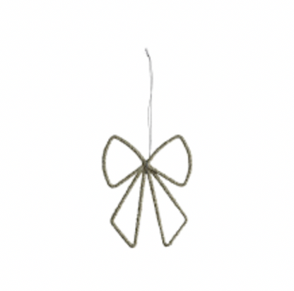 Hanging Glitter Bow