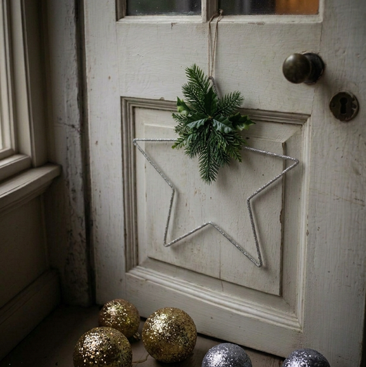 Hanging Glitter Star