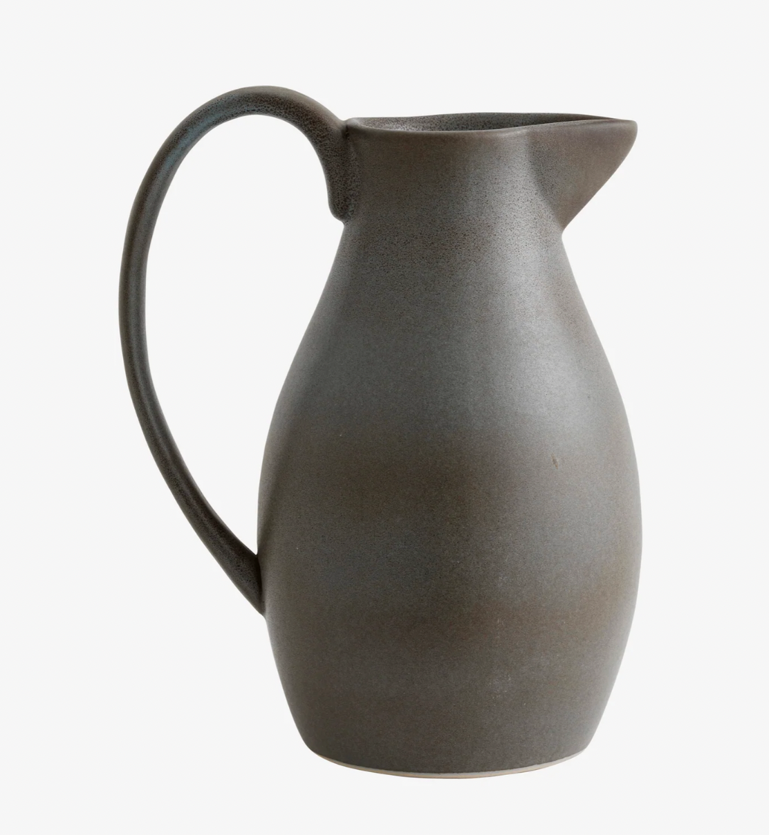 Olive Stoneware Pitcher