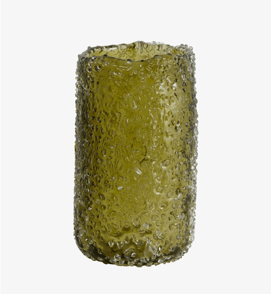 Textured Glass Vases - Design Vintage