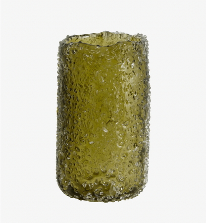 Textured Glass Vases - Design Vintage