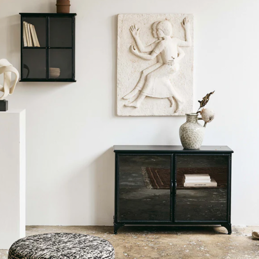 Daisy Black Iron Sideboard
