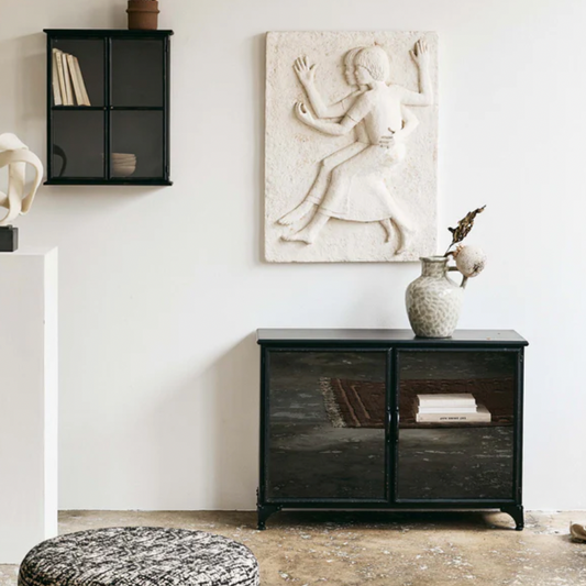 Daisy Black Iron Sideboard - Design Vintage