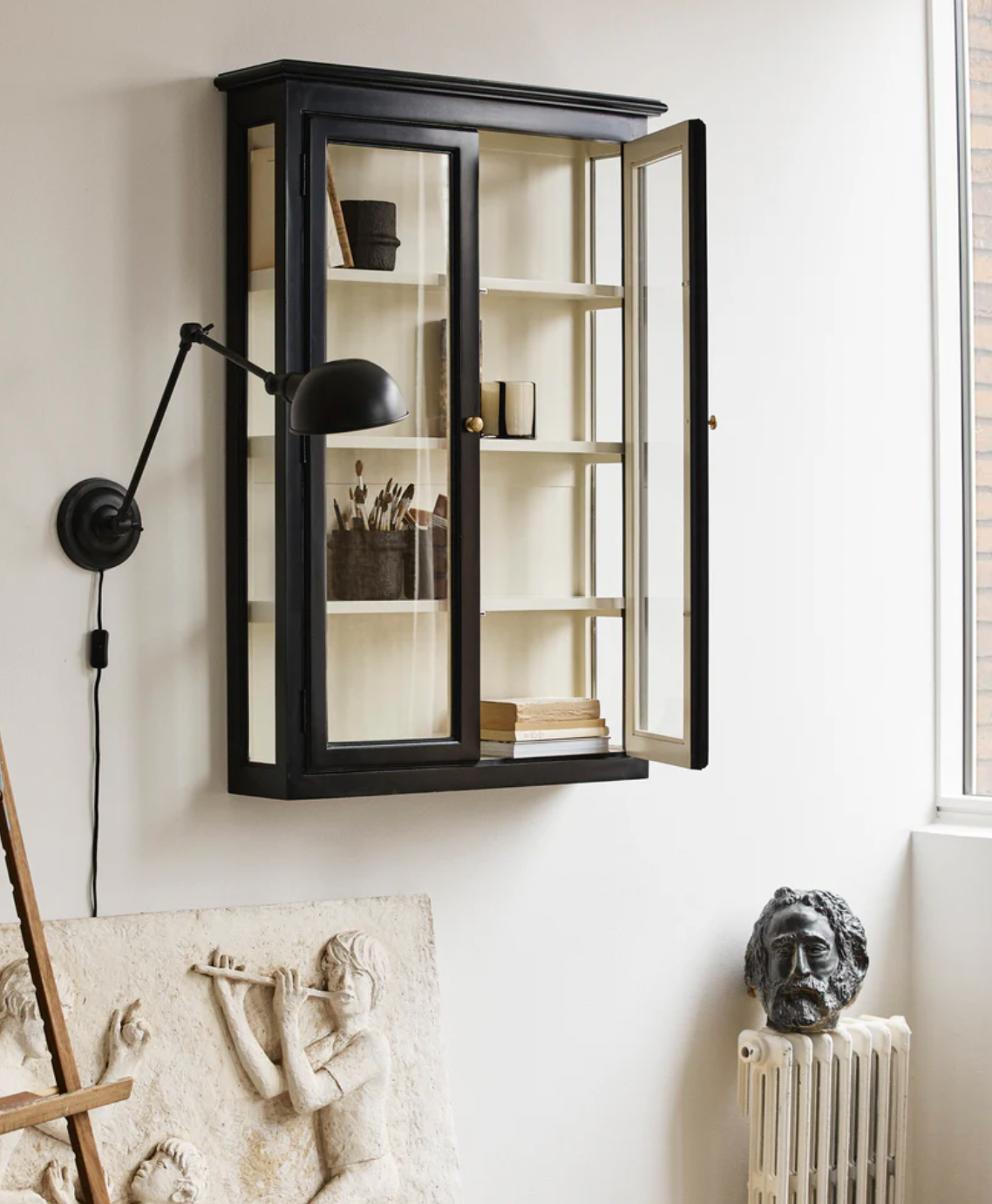 Wooden wall cabinet discount