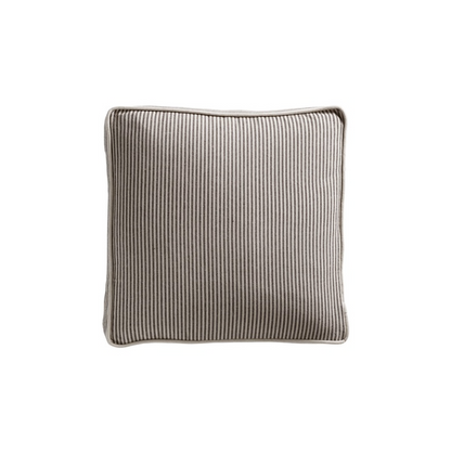 Mocha Stripe Box Cushion
