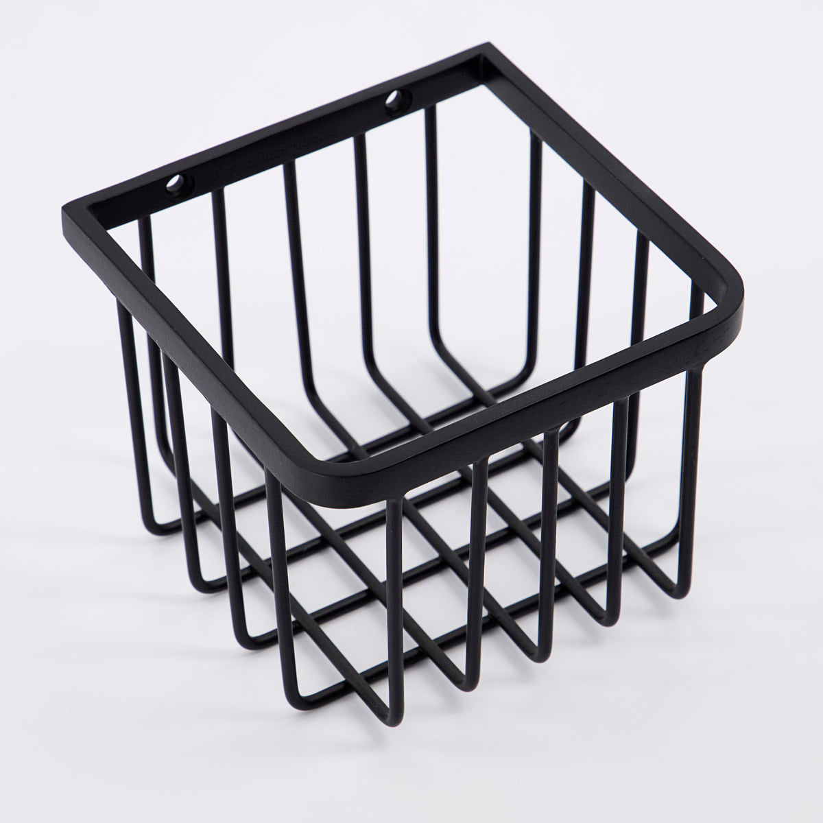Small Black Bathroom Basket - Design Vintage