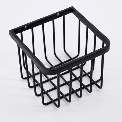 Small Black Bathroom Basket - Design Vintage