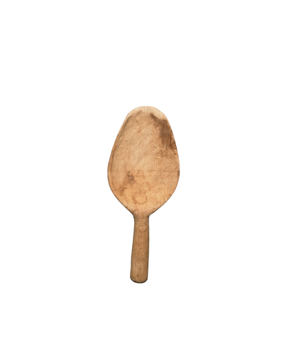 Vintage Wooden Flour Scoop - Design Vintage