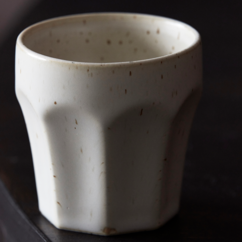 Stoneware Espresso Cup - Design Vintage