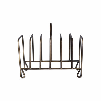 Antique Brass Toast Rack