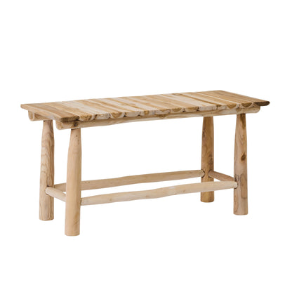 Teak Wood Bench - Design Vintage