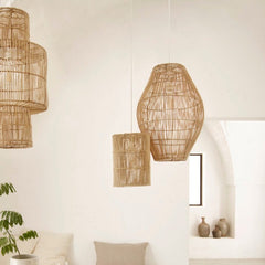 Large Rattan Lampshade