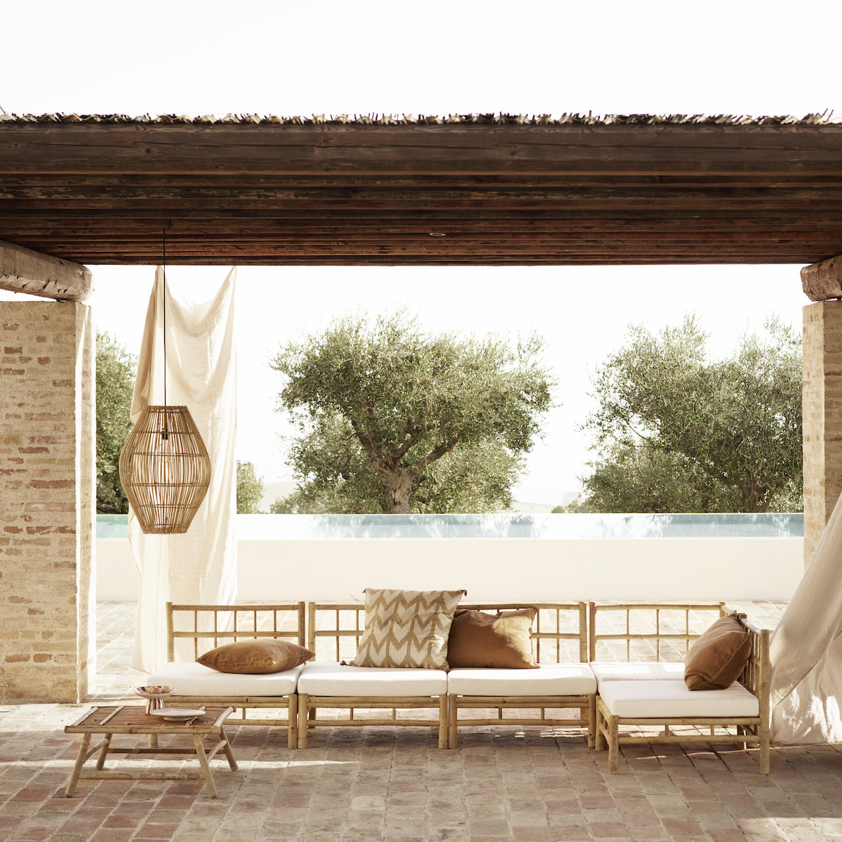 Ella Bamboo Modular Seating - Design Vintage