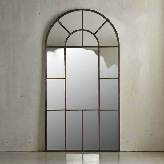 Extra Large Windowpane Mirror - Design Vintage