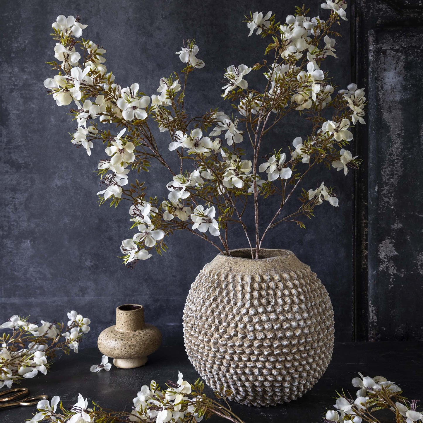 Cream Prunus Blossom