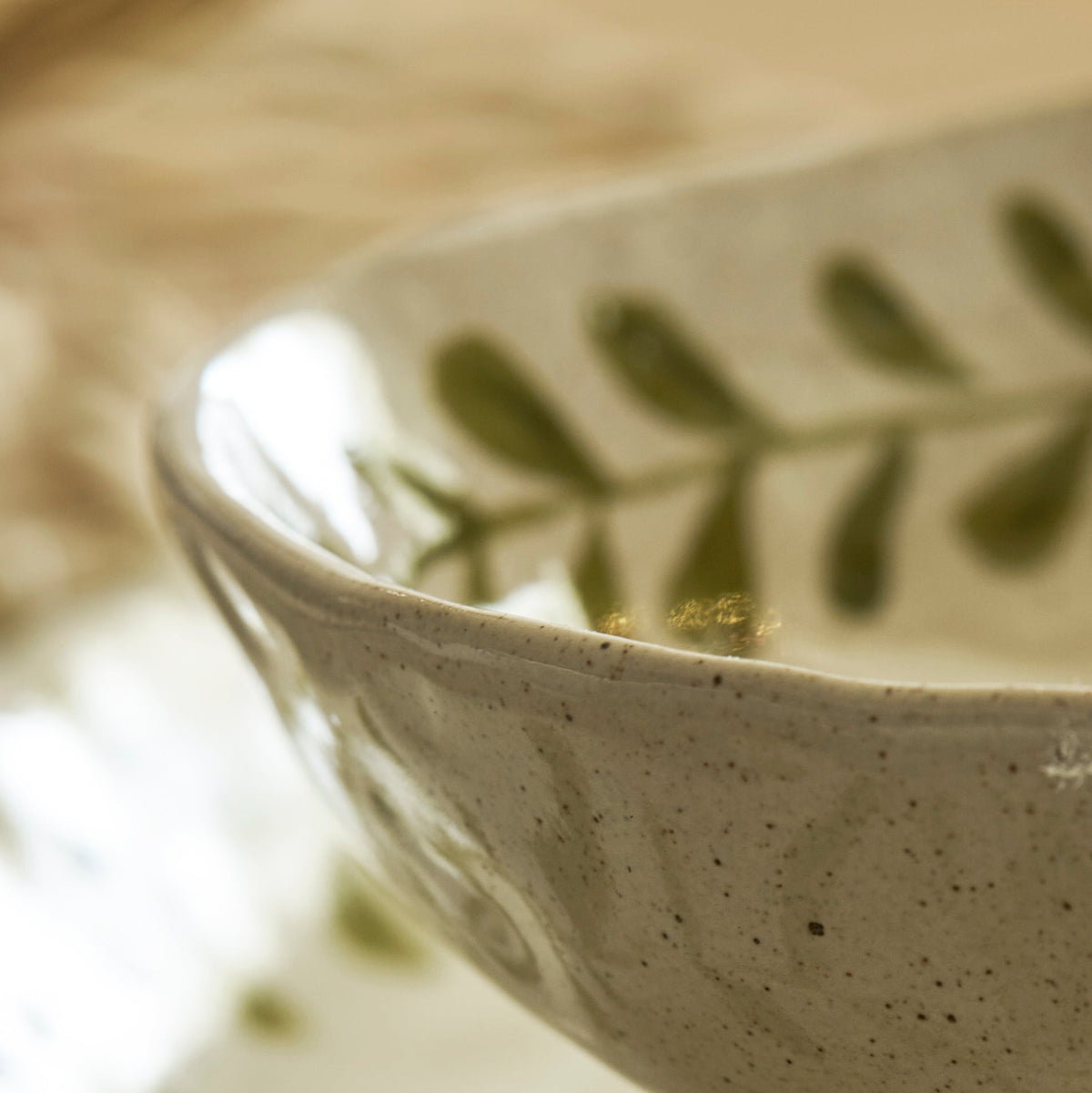 Olive Leaf Nibble Bowls - Design Vintage