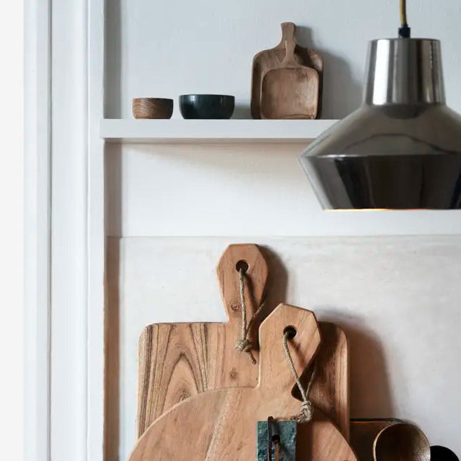 Set of Mini Acacia Trays - Design Vintage