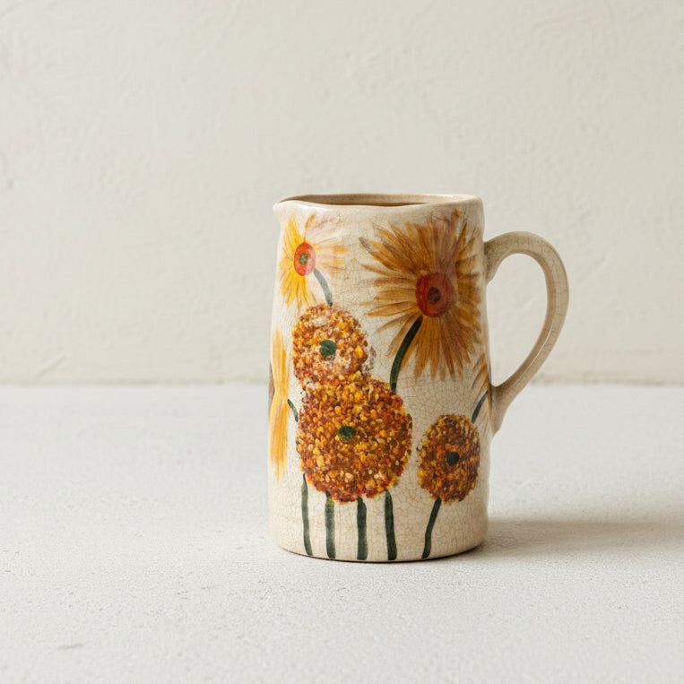 Sunflower Jug Vase