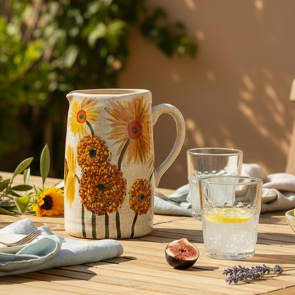 Sunflower Jug Vase