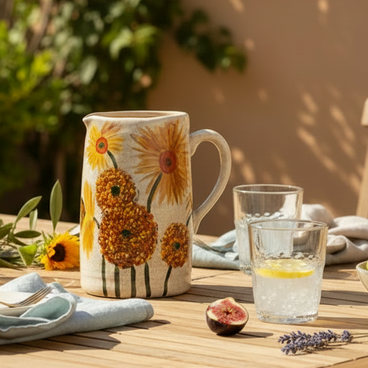 Sunflower Jug Vase