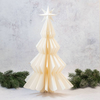 Folding Paper Christmas Tree - Design Vintage