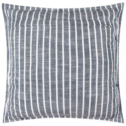 Fine Stripe Outdoor Cushion - Design Vintage