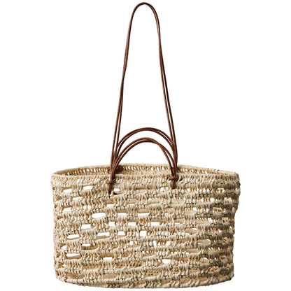 Braided Basket Bag