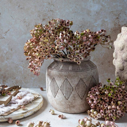 Faux Rose Hip Bunch - Design Vintage
