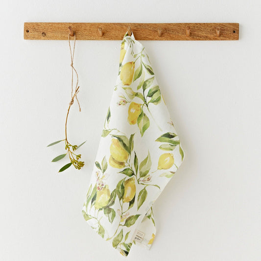 Citrus Linen Tea Towel - Design Vintage