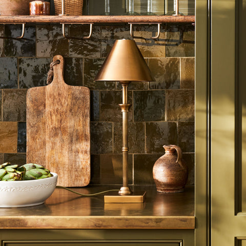 Antique Brass Table Lamp