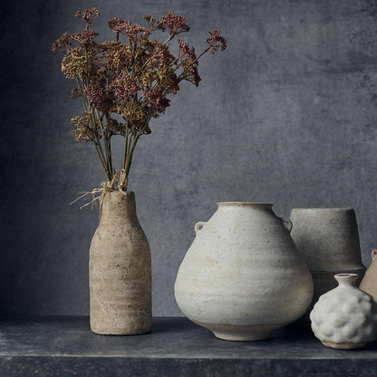 Cement Bottle Vase - Design Vintage