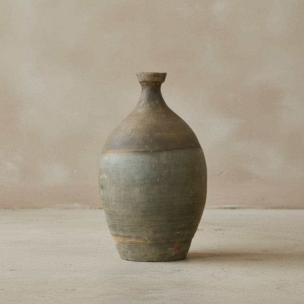 Asian Antique Rice Wine Vase No 4