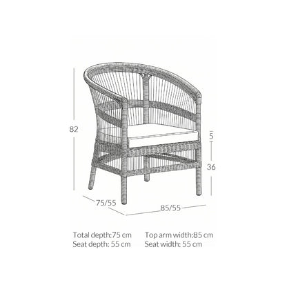 Como Outdoor Rattan Collection - Design Vintage