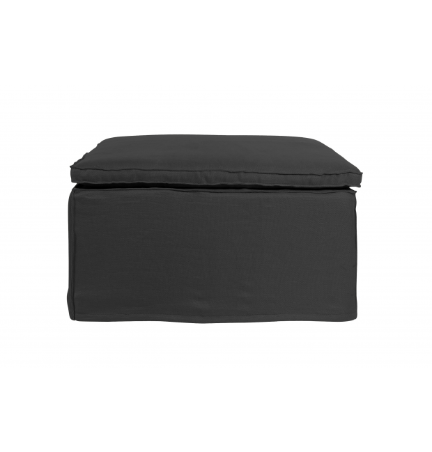 Linen Pouf - Design Vintage