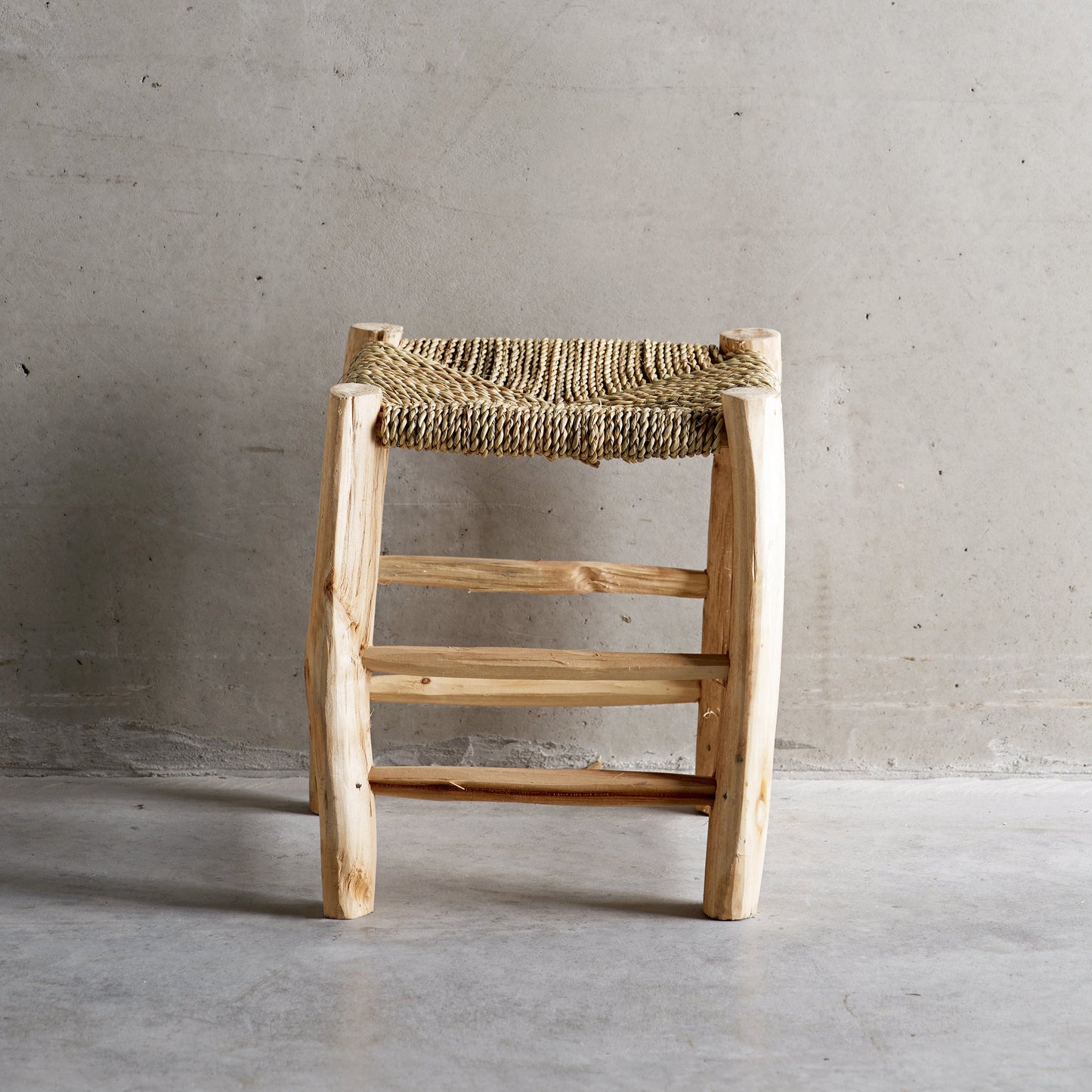 Short Moroccan Stool - Design Vintage