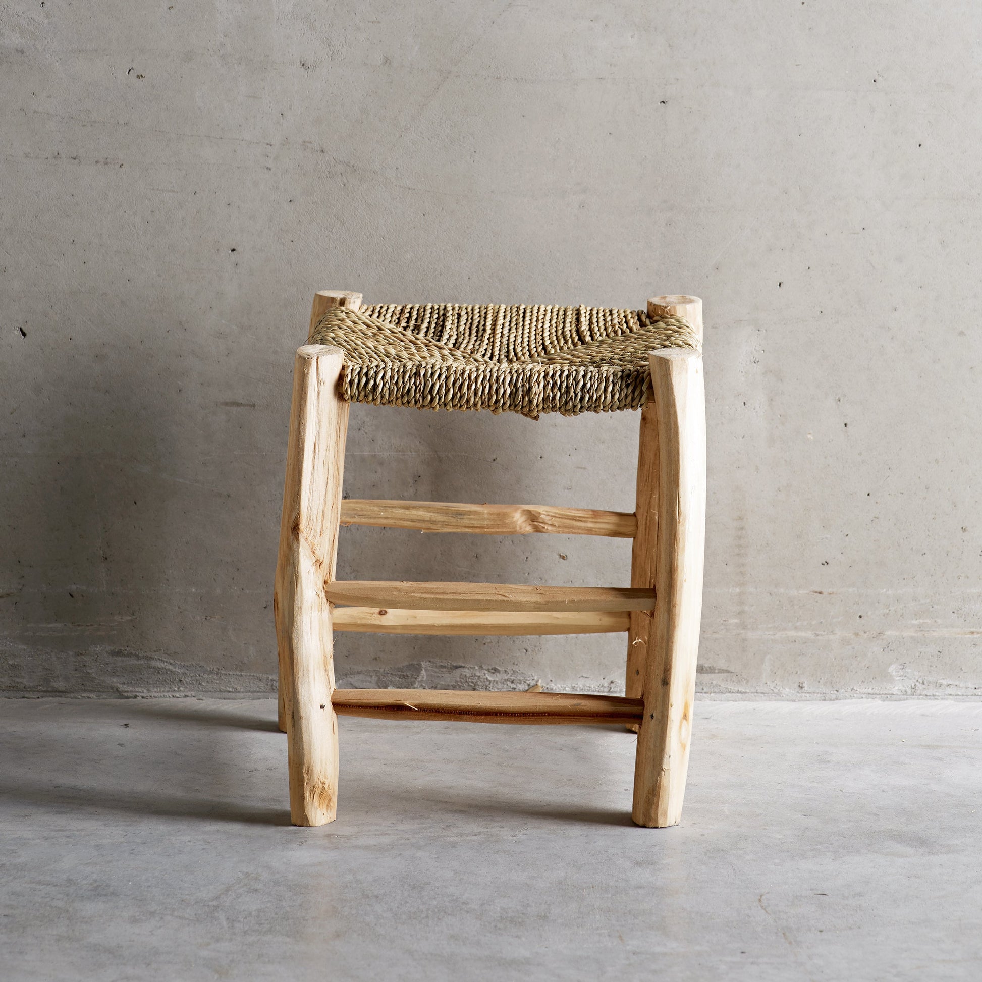 Short Moroccan Stool - Design Vintage