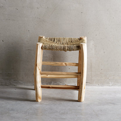 Short Moroccan Stool - Design Vintage