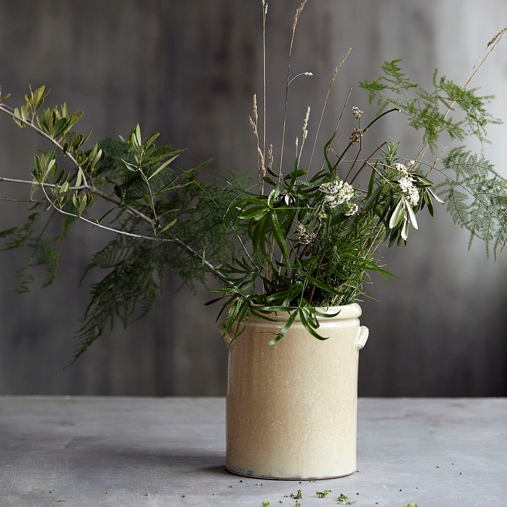 Small Pottery Flowerpot