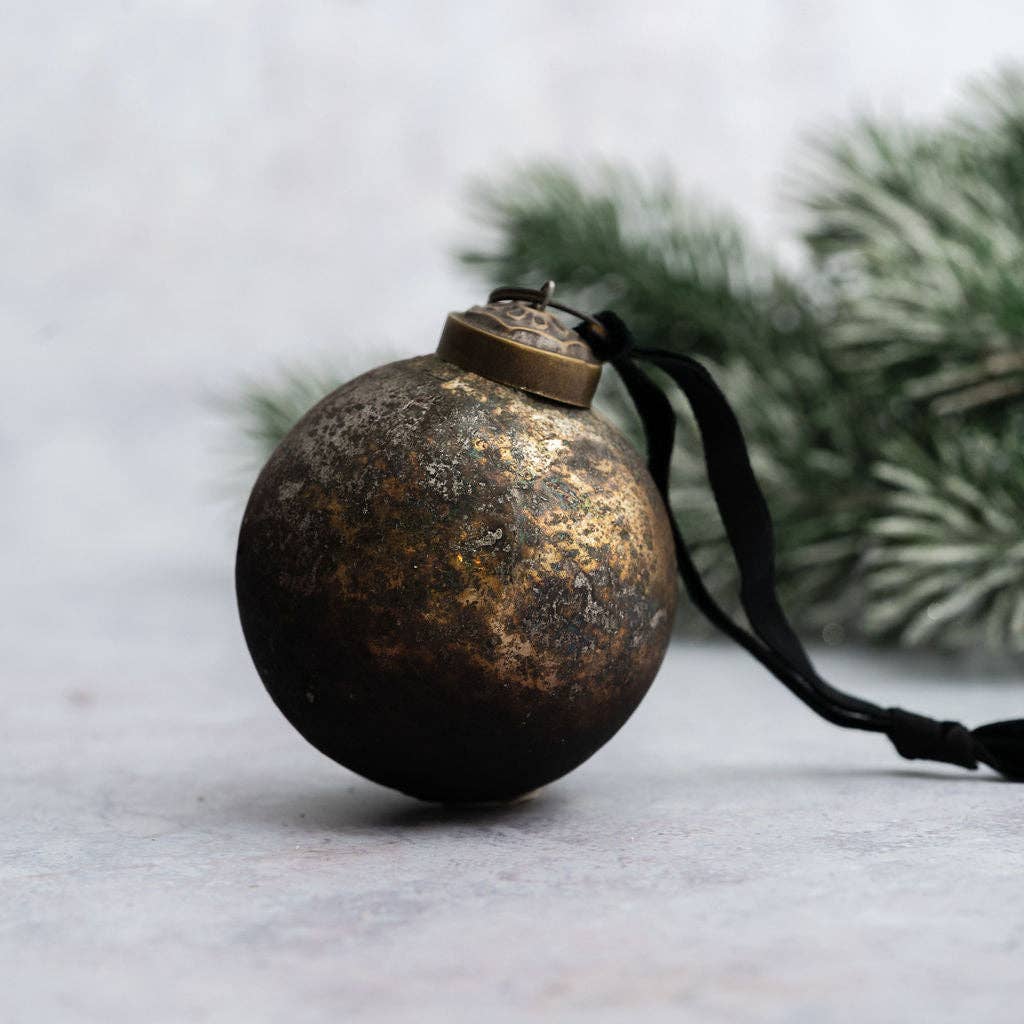 Autumn Patina Bauble